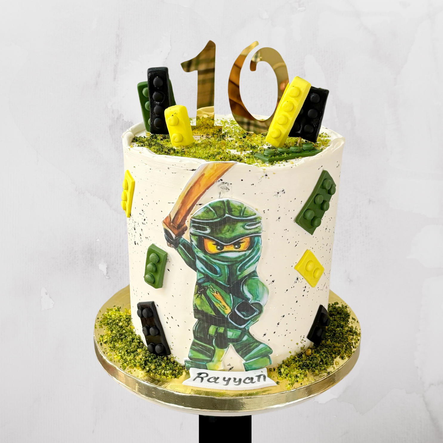 Lego Ninja Warrior Cake